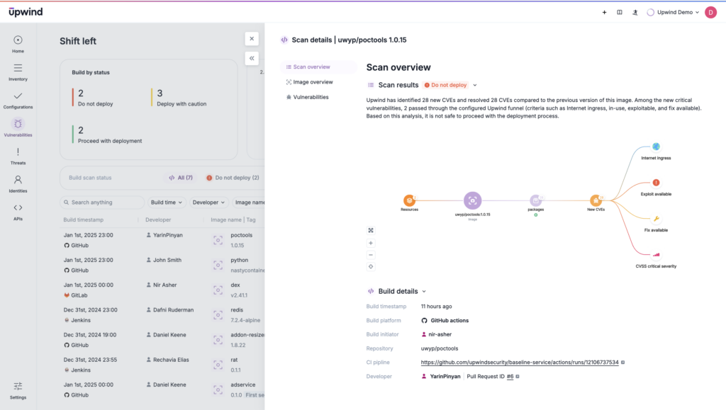 Identifying vulnerabilities in dependencies is a core function of this runtime-powered CNAPP, too. That allows teams to track whether their assets are impacted, where, and how to remediate the issue throughout the environment and across clouds (and with SBOM explorer capabilities).