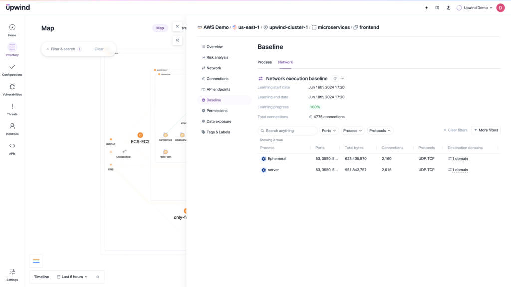 This CNAPP uses machine learning to correlate events from throughout the environment. With behavioral analysis, anomalies are detected in real-time at runtime — but can also be linked to vulnerabilities for better future builds.