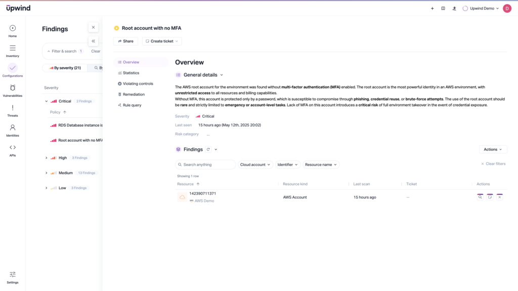 A CSPM can identify and prioritize misconfiguration findings across clouds, frameworks, and assets.