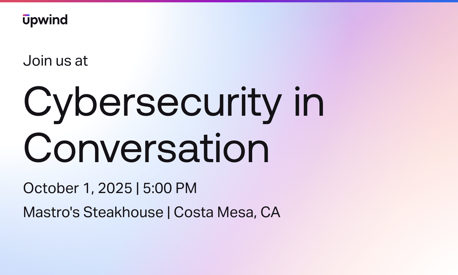 Cybersecurity in Conversation