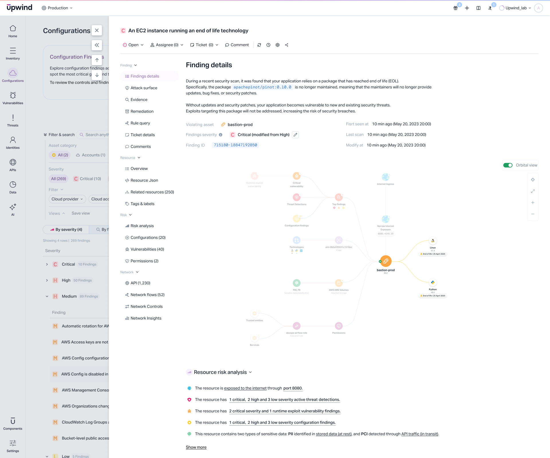 Single-finding-side-panel