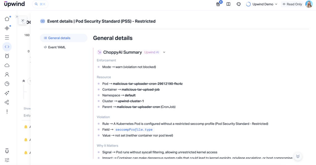 Choppy AI Summary Event Details
