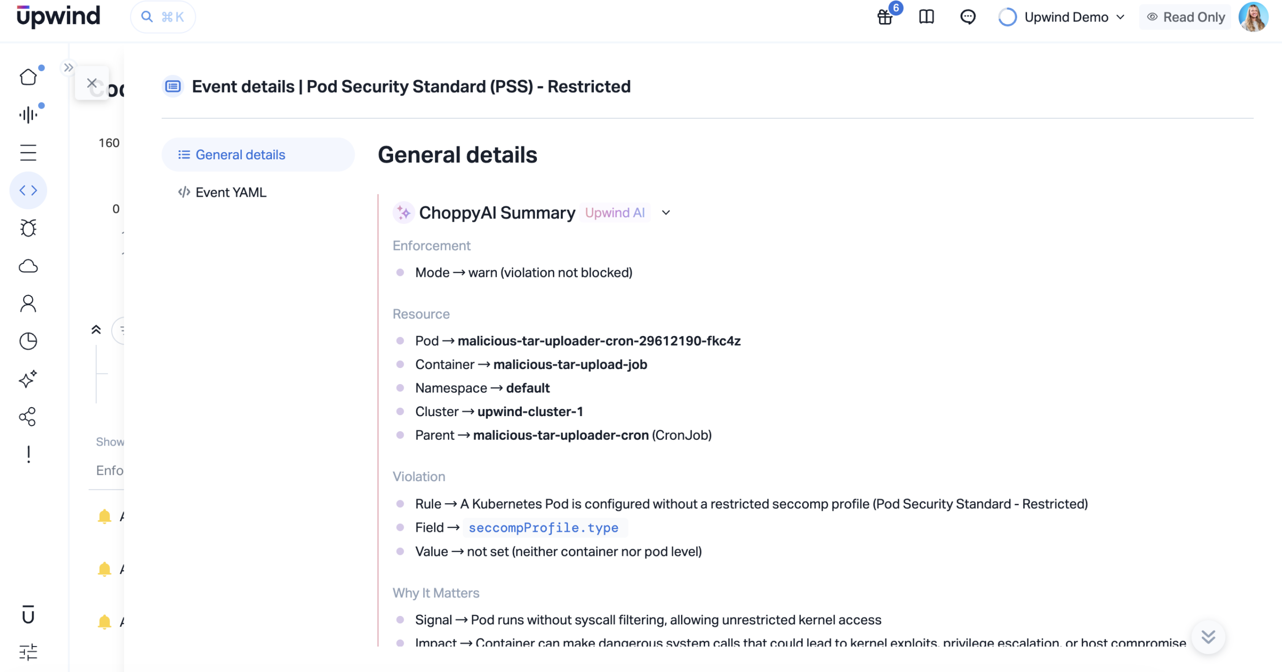 Choppy AI Summary Event Details