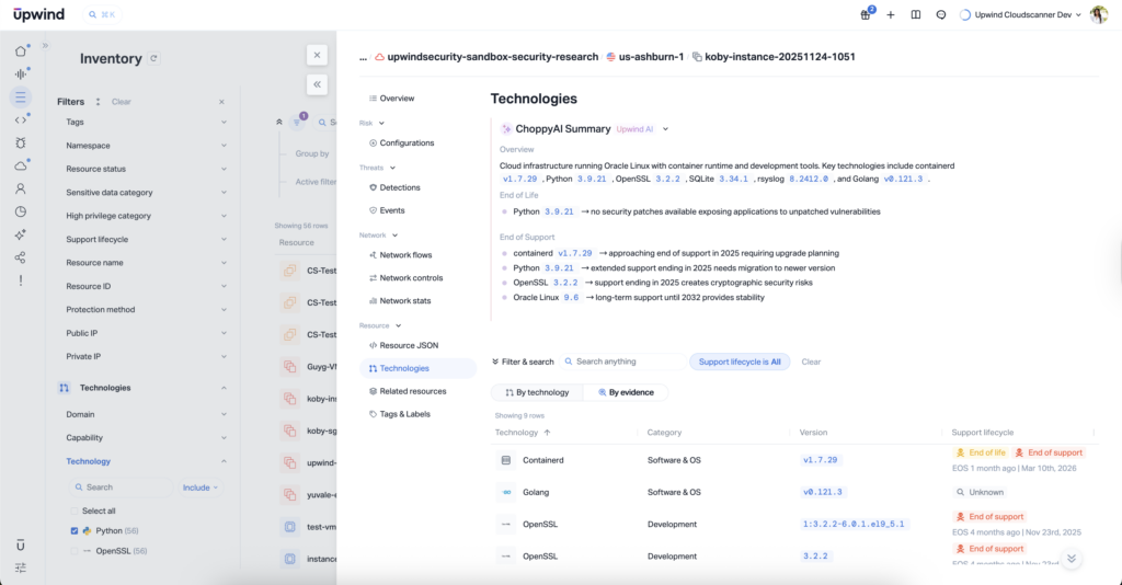 Choppy AI Summary Inventory Baseline