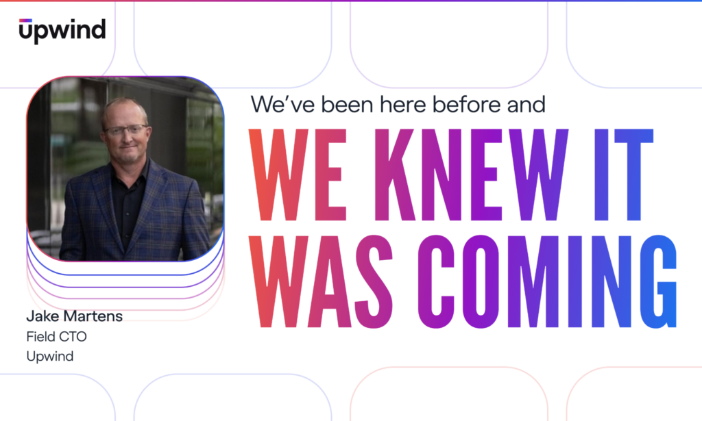 We Knew It Was Coming