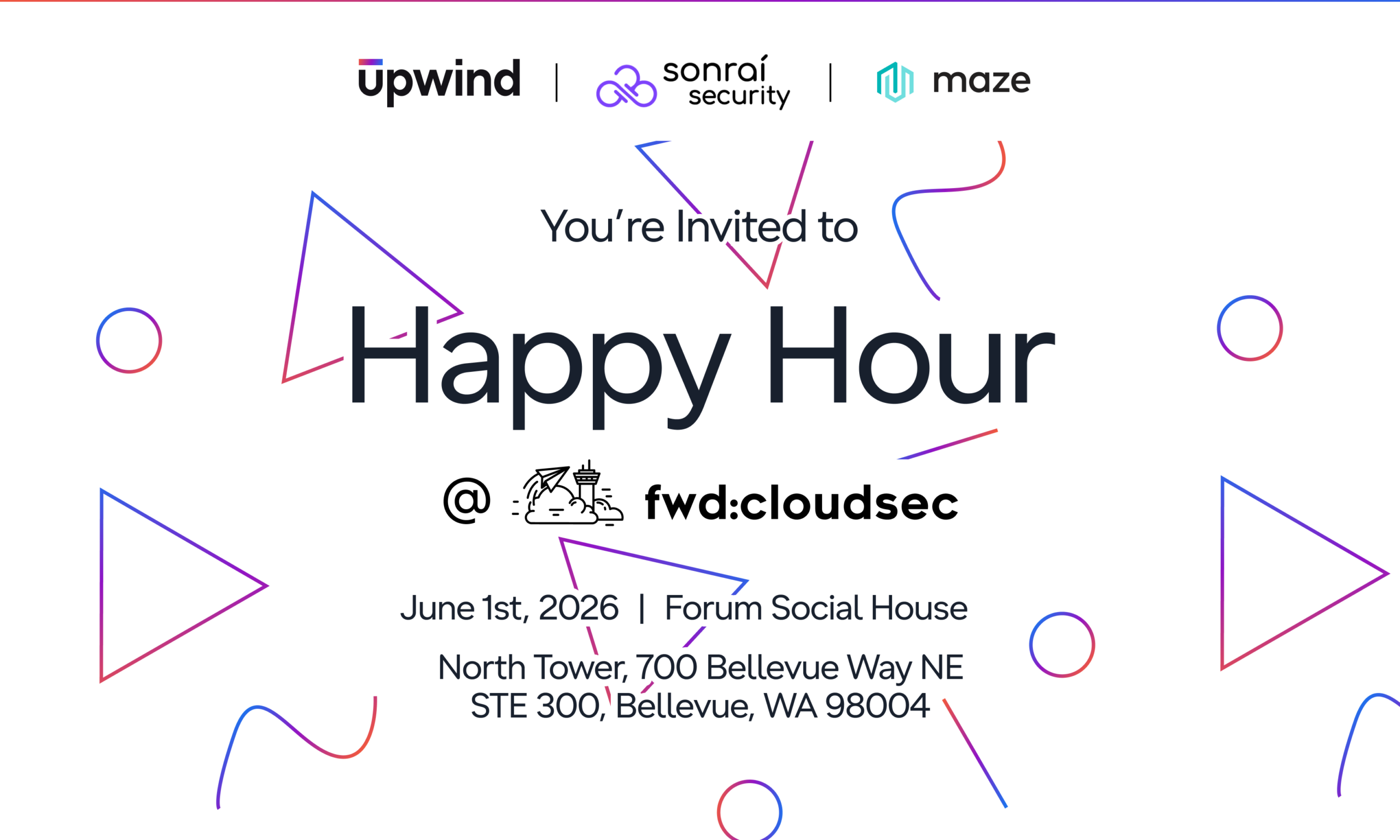 fwd:cloudsec Happy Hour