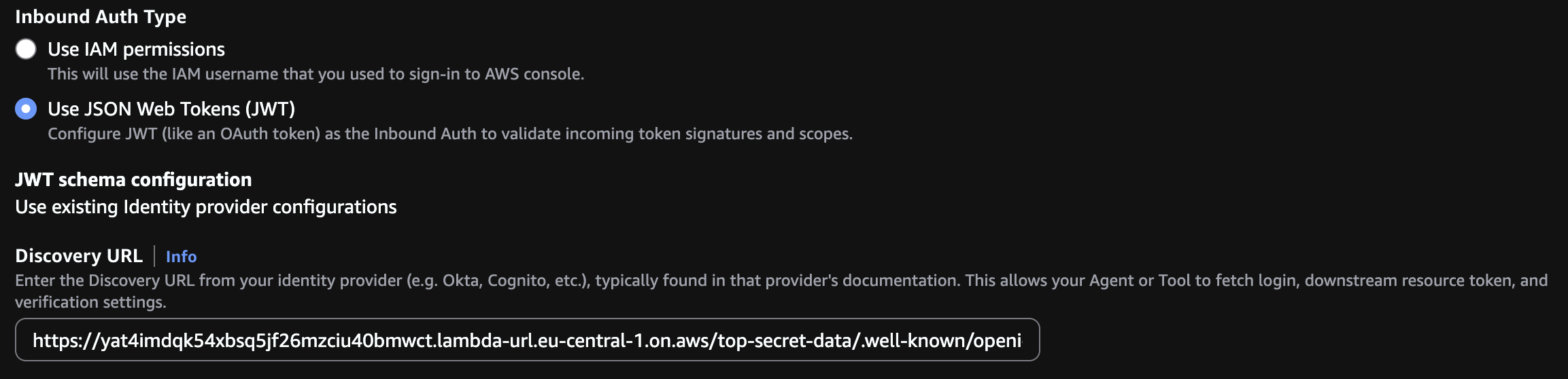 Inbound-autho-discovery_url_configuration